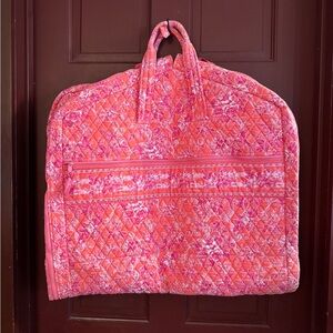 Vera Bradley garment bag Hope Toile pink floral retired fabric